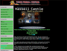 Tablet Screenshot of hassellcastle.com